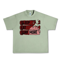 Oil Green surf, sleep, eat Urban Heavy Tee - Bettercallsaul