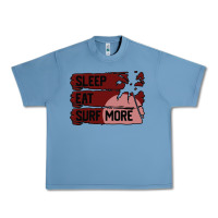 Pebble Blue surf, sleep, eat Urban Heavy Tee - Bettercallsaul