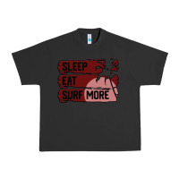 Pigment Black surf, sleep, eat Urban Heavy Tee - Bettercallsaul