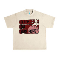 Sandshell surf, sleep, eat Urban Heavy Tee - Bettercallsaul