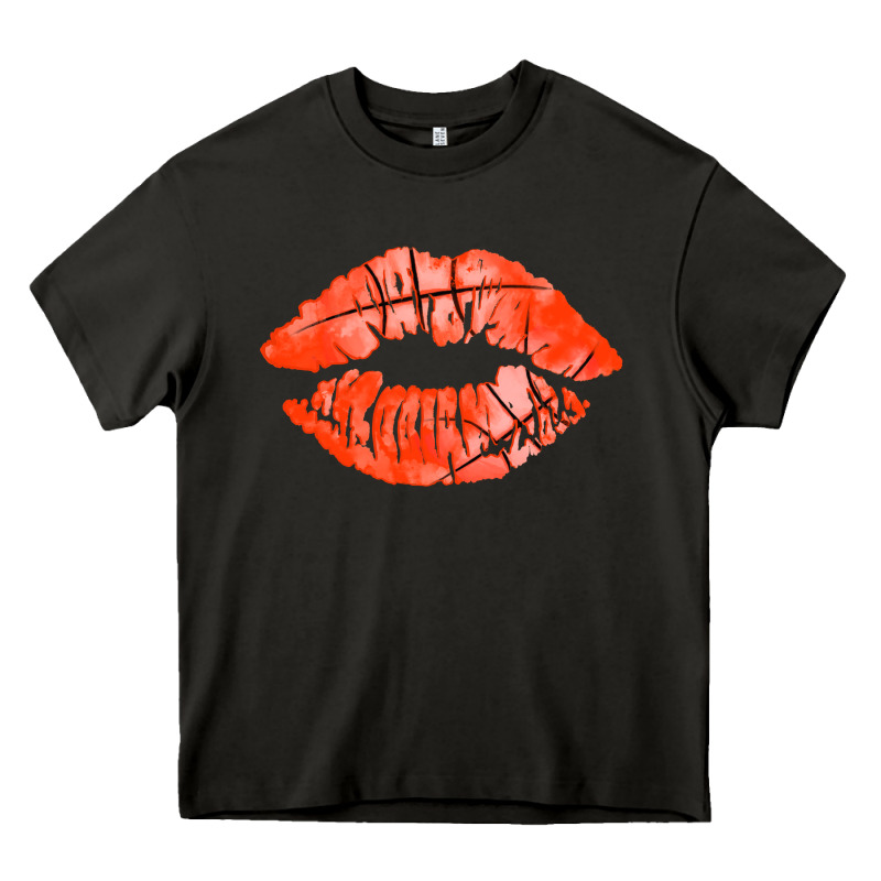 Basketball Lips Heavy Core Tee by AdoDesignShop | Teevron