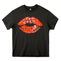 Asphalt basketball lips Heavy Core Tee - AdoDesignShop