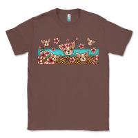 Chestnut floral chihuahua dogs Classic Tee - Jasminsmagicworld