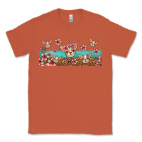 Copper floral chihuahua dogs Classic Tee - Jasminsmagicworld