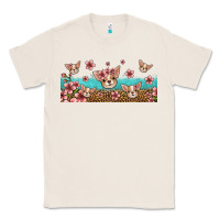 Natural floral chihuahua dogs Classic Tee - Jasminsmagicworld