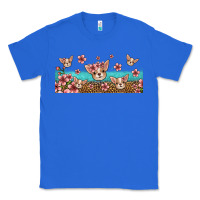 True Royal floral chihuahua dogs Classic Tee - Jasminsmagicworld