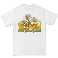 White bloom where you are planted Premium Tee - NancyCooperArtShop