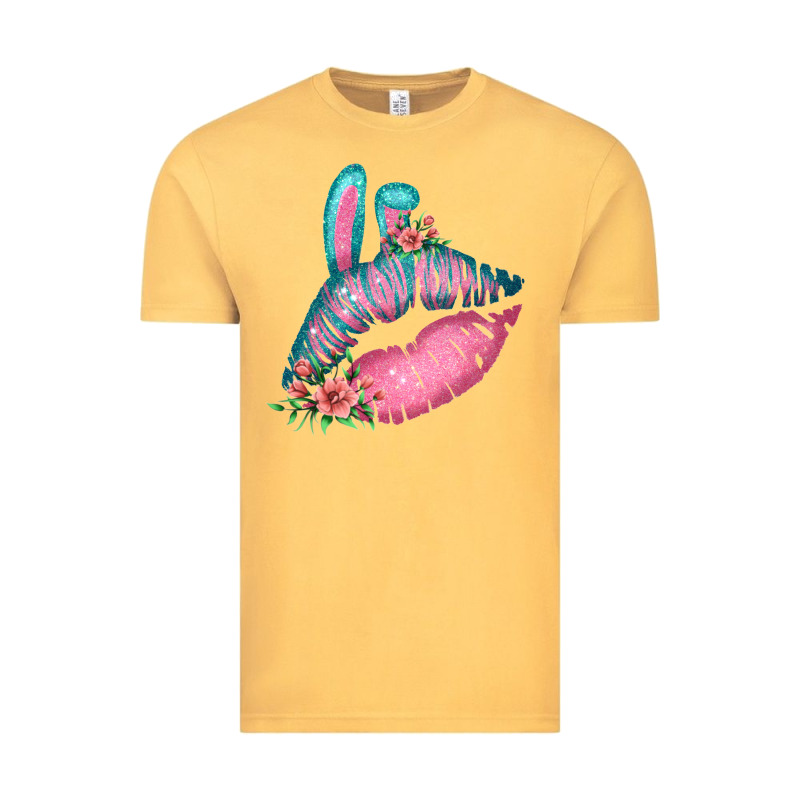 Eared Turquoise Pink Easter Lips Vintage Tee by Bettercallsaul | Teevron