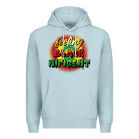 Blue Mist Feeling blacknificent Premium Hoodie - FaDigitalArtStudio