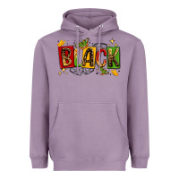 Lavender black Heavyweight Hoodie - LillyAllenDesigns