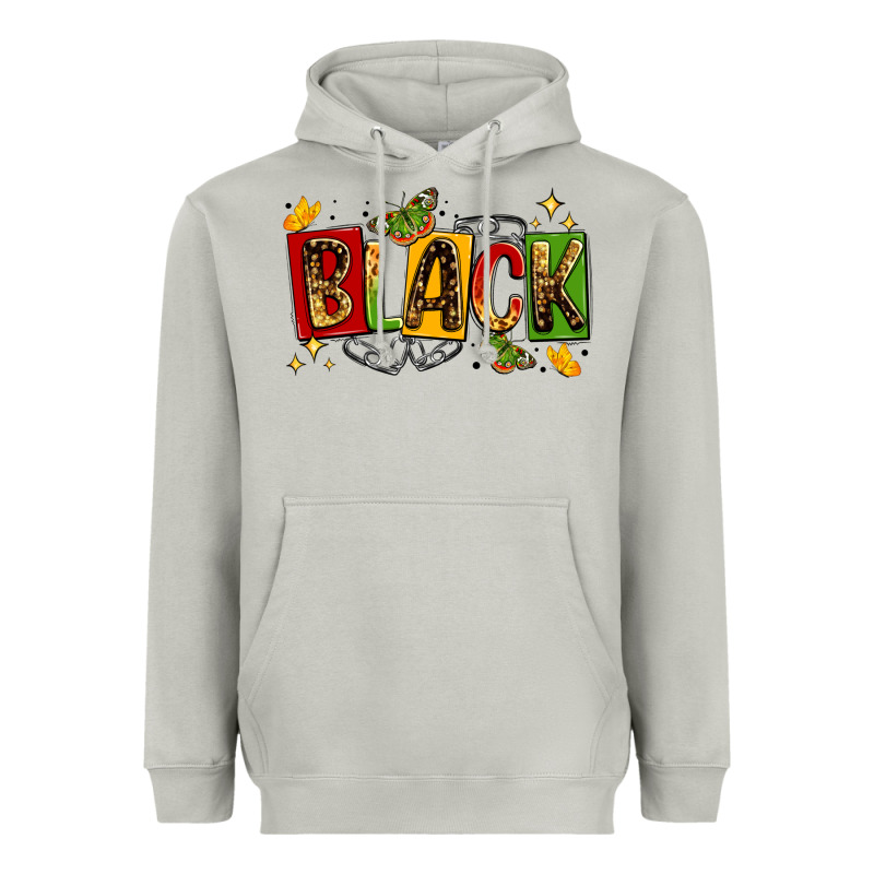 Black Heavyweight Hoodie by LillyAllenDesigns | Teevron
