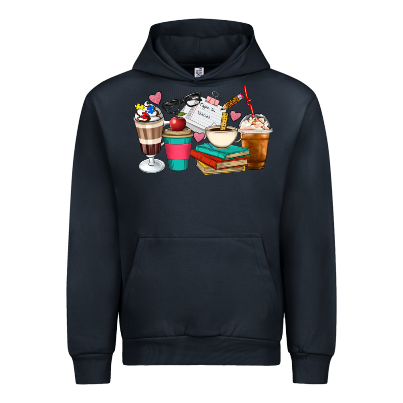Teacher Coffee Cups Urban Hoodie by Artiststas | Teevron