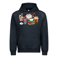 Navy Teacher Coffee Cups Urban Hoodie - Artiststas