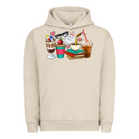 Pigment French Oak Teacher Coffee Cups Urban Hoodie - Artiststas