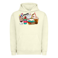 Pigment Pistachio Teacher Coffee Cups Urban Hoodie - Artiststas