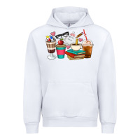 White Teacher Coffee Cups Urban Hoodie - Artiststas