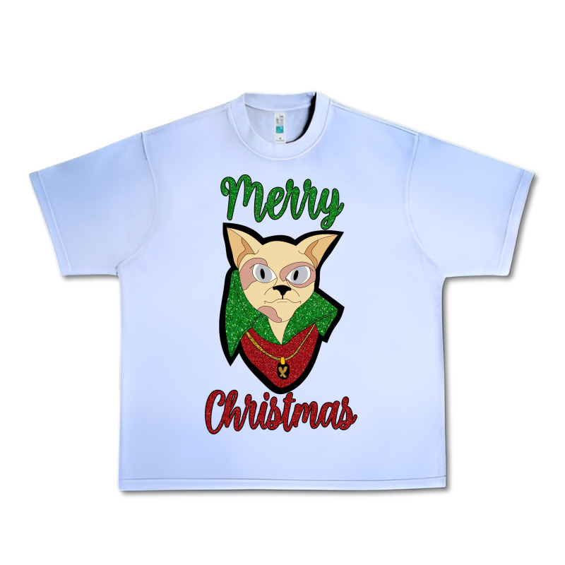 Merry Christmas Cat Urban Heavy Tee by Bettercallsaul | Teevron