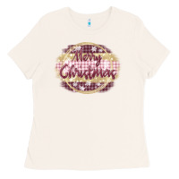 Bone merry christmas pink Ladies Tee - MaliasSmallBusiness