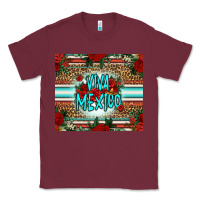 Burgundy viva mexico long live mexico Classic Tee - Jasminsmagicworld