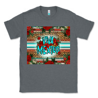 Charcoal Heather viva mexico long live mexico Classic Tee - Jasminsmagicworld