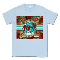 Dusty Blue viva mexico long live mexico Classic Tee - Jasminsmagicworld