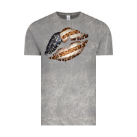 Cloud Rock Vintage American Flag With Leopard Pattern Vintage Tee - Bettercallsaul
