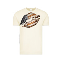 Vintage Arctic Vintage American Flag With Leopard Pattern Vintage Tee - Bettercallsaul