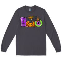 Smoke Boo Halloween Long Sleeve Tee - NancyCooperArtShop