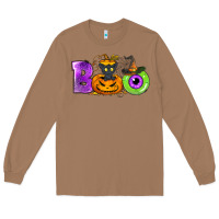 Toasted Coconut Boo Halloween Long Sleeve Tee - NancyCooperArtShop