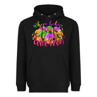 Black where babies come from Heavyweight Hoodie - LillyAllenDesigns