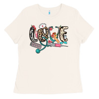 Bone love nurse Ladies Tee - NancyCooperArtShop