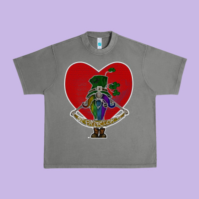 St Patricks Urban Heavy Tee Designed By Bettercallsaul