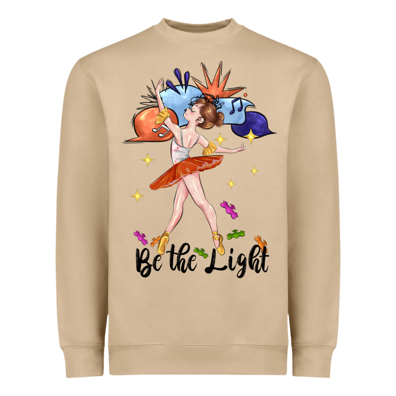 Be The Light Heavyweight Sweatshirt by CowGirlArtShop | Teevron