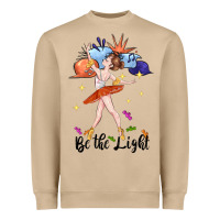 Mushroom be the light Heavyweight Sweatshirt - CowGirlArtShop