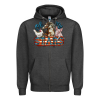 Charcoal Heather Oh my stars farm animals Zipper Hoodie - FaDigitalArtStudio