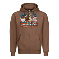Chestnut Oh my stars farm animals Zipper Hoodie - FaDigitalArtStudio
