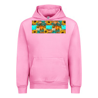 Fuchsia Pink it's fall y'all Urban Hoodie - Artiststas