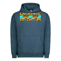 Pigment Midnight Navy it's fall y'all Urban Hoodie - Artiststas