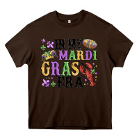 Chocolate Brown in my mardi gras era Heavy Core Tee - MaliasSmallBusiness