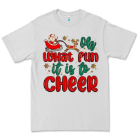 Dove Grey oh what fun it is to cheer Premium Tee - MaliasSmallBusiness