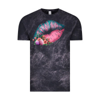Cloud Black Eared Turquoise Pink Easter Lips Vintage Tee - Bettercallsaul
