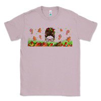 Lilac christmas mama messy bun Classic Tee - Jasminsmagicworld