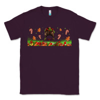 Plum christmas mama messy bun Classic Tee - Jasminsmagicworld