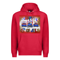 Cardinal Western Happy Fourth Of July Premium Hoodie - FaDigitalArtStudio