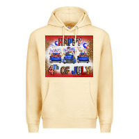 Pina Colada Western Happy Fourth Of July Premium Hoodie - FaDigitalArtStudio