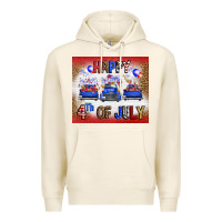 Tofu Western Happy Fourth Of July Premium Hoodie - FaDigitalArtStudio