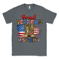 Charcoal Heather proud veteran u.s army Classic Tee - RanaPortraitStore