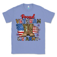 Colony Blue proud veteran u.s army Classic Tee - RanaPortraitStore