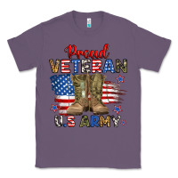Lavender proud veteran u.s army Classic Tee - RanaPortraitStore