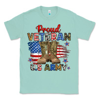 Seafoam proud veteran u.s army Classic Tee - RanaPortraitStore